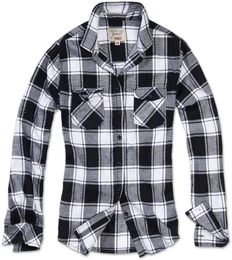 Langarmhemd Women Amy Flannel Shirt Long Sleeve