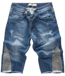 Jeansshorts Herren Shorts Denim Blau LL-392