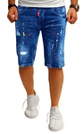 RMK Jeansshorts 5 Pocket Jeans Short Blau