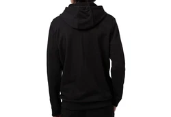 HUGO Sweatjacke Daple Schwarz/Rosa/Rot