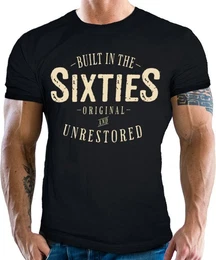 T-Shirt Born in The Sixties - Vintage Retro Style