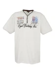 Lavecchia Herren T-Shirt LV-608 V-Ausschnitt Creme/Dunkelblau/Weiß/Beige/Khaki/Blau/Grau/Rot