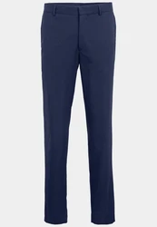SteffenKlein Anzughose Slim Fit Dunkelblau/Blau