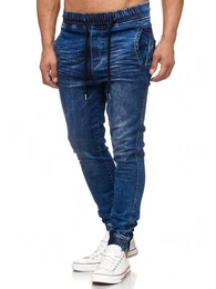 Straight-Jeans 17504 Sweat Hose im Jogger-Stil