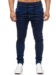Tazzio Straight-Jeans 17504 Sweat Hose Style Blau/Dunkelblau