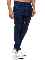 Tazzio Straight-Jeans 17504 Sweat Hose Style Blau/Dunkelblau