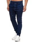 Tazzio Straight-Jeans 17504 Sweat Hose Style Blau/Dunkelblau