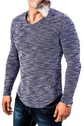 Sweatshirt Herren Longsleeve Shirt H-144