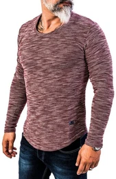 Sweatshirt Herren Longsleeve Shirt H-144