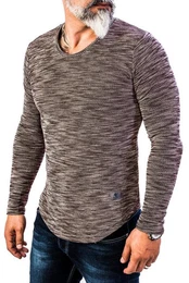 Sweatshirt Herren Longsleeve Shirt H-144