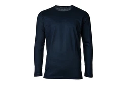 Novila Sweatshirt Herren Shirt langarm Rundhals Dunkelblau