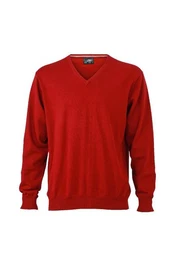 Strickpullover JN 659 Herren V-Neck Pullover Leichte Strickqualitt
