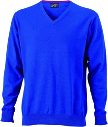 Strickpullover JN 659 Herren V-Neck Pullover Leichte Strickqualitt