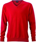 James & Nicholson Strickpullover JN 659 Herren V-Neck Pullover 