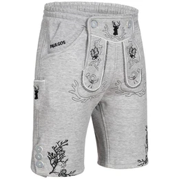 Trachtenhose Herren Jogginghose Design Lederhose Kurz Sweathose Bermuda Shorts JOK3