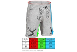 PAULGOS Trachtenhose Herren Jogginghose Design Lederhose JOK4 JOK4