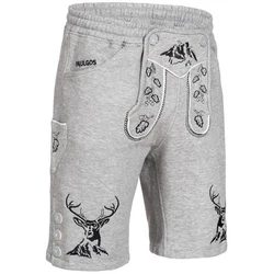PAULGOS Trachtenhose Herren Jogginghose Design Lederhose JOK4 JOK4