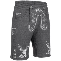PAULGOS Trachtenhose Herren Jogginghose Design Lederhose JOK4 JOK4
