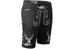 PAULGOS Trachtenhose Herren Jogginghose Design Lederhose JOK4 JOK4