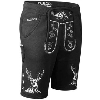 PAULGOS Trachtenhose Herren Jogginghose Design Lederhose JOK4