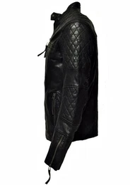 Lederjacke Alex weiches gewaschenes Leder, Grn
