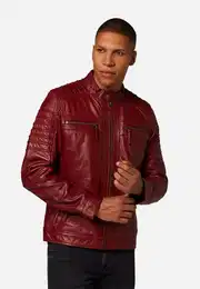 Lederjacke 12815 Hochwertiges Lamm Leder