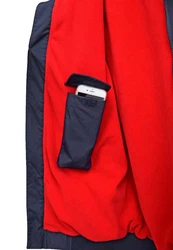 crazy4sailing Allwetterjacke Anholt Funktionsjacke Dunkelblau/Blau/Hellblau