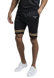 Shorts Short RELAXED MESH BOUND SHORTS SS19311 Black Gold Schwarz