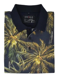 Poloshirt Poloshirt - Piqu - Karibik - Dunkelblau