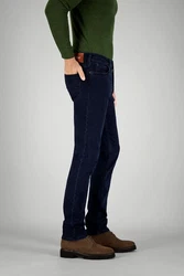 Atelier GARDEUR 5-Pocket-Jeans Batu-2 Superflex Denim Dunkelblau/Blau/Lila