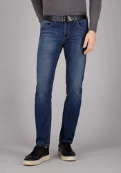 Atelier GARDEUR 5-Pocket-Jeans Batu-2 Superflex Denim Blau/Dunkelblau