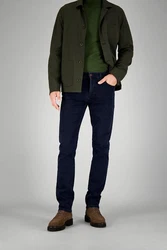 Atelier GARDEUR 5-Pocket-Jeans Batu-2 Superflex Denim Dunkelblau/Blau/Lila