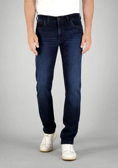 Atelier GARDEUR 5-Pocket-Jeans Batu-2 Superflex Denim Dunkelblau/Blau