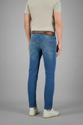 Atelier GARDEUR 5-Pocket-Jeans Batu-2 Superflex Denim Blau/Hellblau