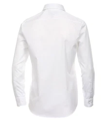Cotton Island Langarmhemd Herren Businesshemd comfort fit Kentkragen (HL) weiß (HL3)