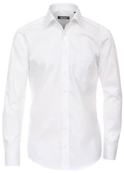 Cotton Island Langarmhemd Herren Businesshemd comfort fit Kentkragen (HL) weiß (HL3)
