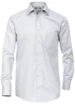 Cotton Island Langarmhemd Herren Businesshemd comfort fit Kentkragen (HL) grau (HL34)