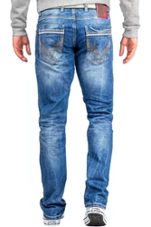 Cipo & Baxx Regular-fit Jeans Hose BA-C0595 BA-C0595