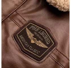 PME LEGEND Bomberjacke Hudson Braun/Dunkelbraun