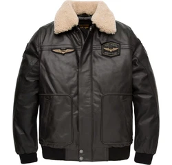 PME LEGEND Bomberjacke Hudson Braun/Dunkelbraun