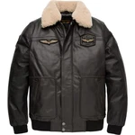 PME LEGEND Bomberjacke Hudson Braun/Dunkelbraun