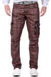 Cipo & Baxx Regular-fit Jeans Cargo Hose BA-CD721 Rot