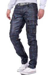 Cipo & Baxx Regular-fit Jeans Cargo Hose BA-CD721 Blau