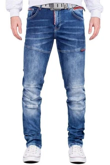 Cipo & Baxx Slim-fit Jeans Denim Hose BA-CD698