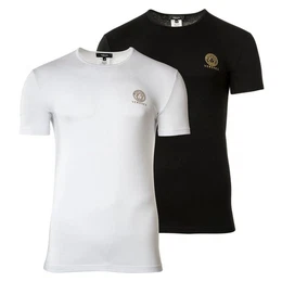 T-Shirt Herren T-Shirt, 2er Pack - Unterhemd, Rundhals, (Packung, 2er Pack)