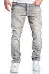 Amaci&Sons Stretch-Jeans Columbus Herren Regular Slim Denim Hose 
