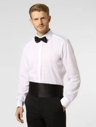 Finshley & Harding Businesshemd Weiß/Hellblau/Lila/Creme