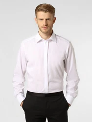 Finshley & Harding Businesshemd Weiß/Hellblau/Lila/Creme