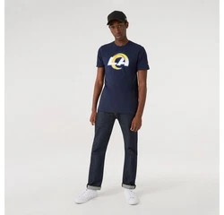 New Era T-Shirt NFL Los Angeles Rams Team Logo Blau/Hellblau/Dunkelblau