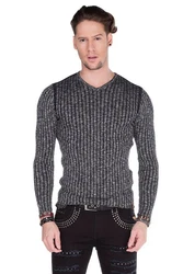 Cipo & Baxx V-Ausschnitt Pullover CP142 CP142